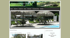 Desktop Screenshot of homesatsugarcreek.com